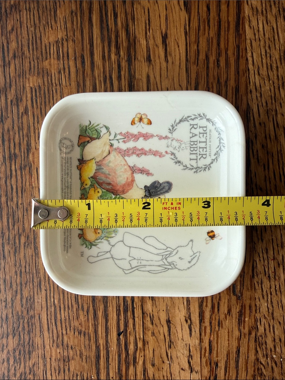 Beatrix Potter Peter Rabbit Mini Melamine Accessory Organizing Tray - Picture 6 of 6